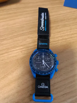 Reloj bioceramico Swatch Speedmaster