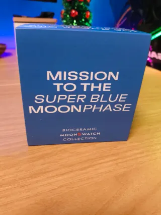 Reloj bioceramico Swatch Speedmaster