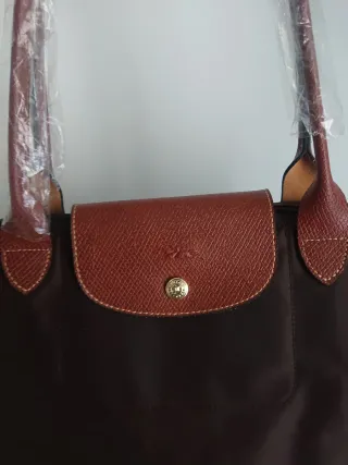 Bolso Longchamp L Marrón