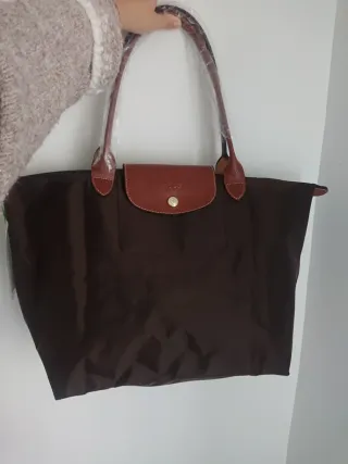 Bolso Longchamp L Marrón