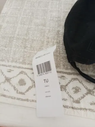 Gorra Lacoste Negra Hombre