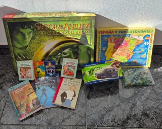 Lote Libros y Juegos para regalar