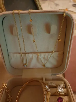 Lote Joyería Chapada en Oro