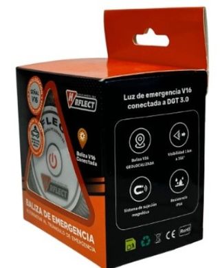 4 Balizas V16 Homologadas DGT