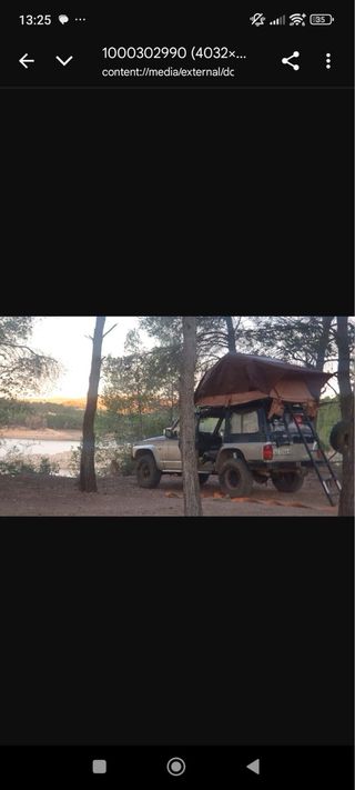 Tienda de techo para vehículos