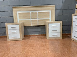 Pack Cabecero + 2 Mesitas de Noche