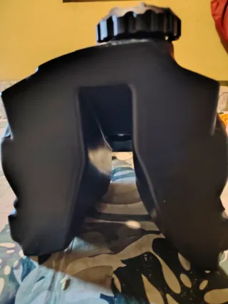 Depósito de combustible negro para moto cros KTM85