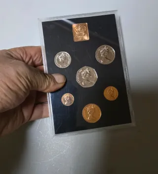 Reino Unido Blister Monedas 1978 Proof