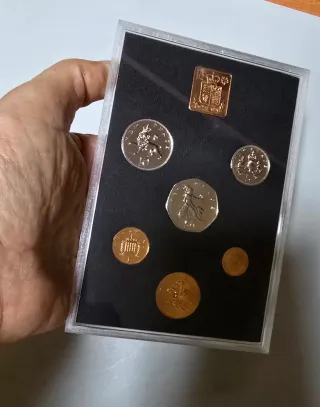 Reino Unido Blister Monedas 1978 Proof