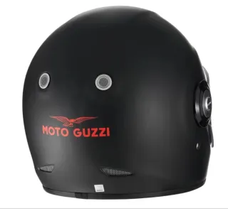Casco Moto Guzzi MRV Negro y Rojo