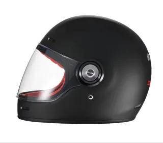 Casco Moto Guzzi MRV Negro y Rojo