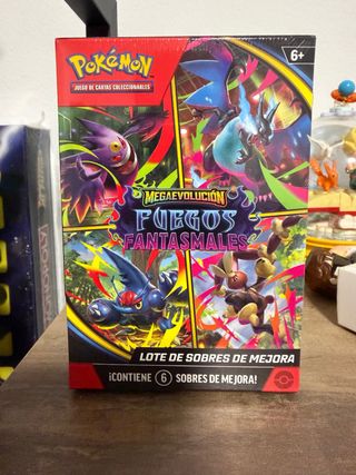 Booster Pokémon Fuegos Fantasmales
