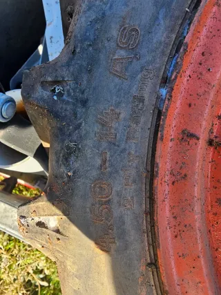 Rueda Agria para motocultor mula mecánica 4.50/14