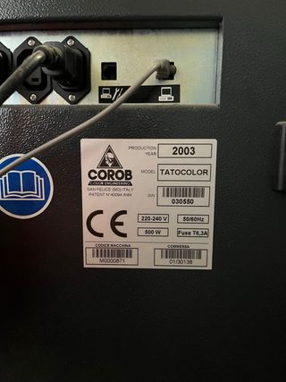 Máquina tintometría+ batidora