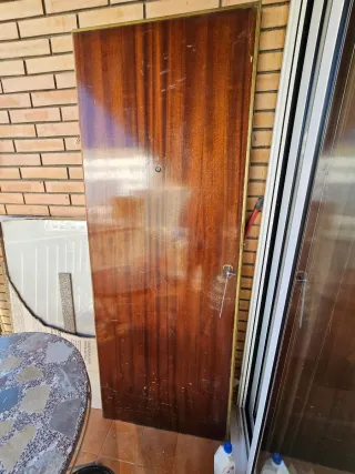 Puerta Acorazada Madera