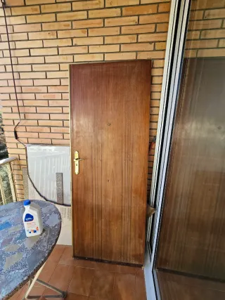 Puerta Acorazada Madera