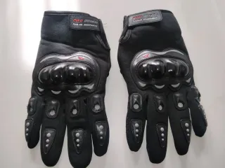 Guantes PRO BIKER Moto Negro y