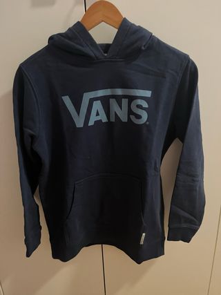 Sudadera Vans Azul Manga Larga