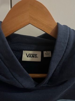 Sudadera Vans Azul Manga Larga