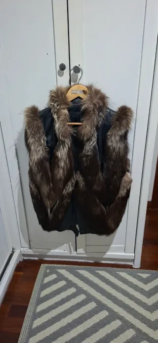 Chaleco Zorro Plateado T40/42