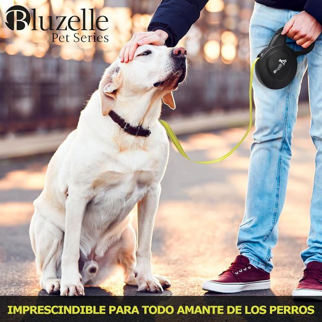 NUEVO - Correa Perro Extensible 8m Negra