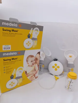 Sacaleches Medela Swing Maxi Doble Eléctrico