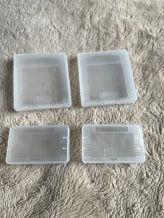 Estuches para juegos Game Boy y Game Boy Advance