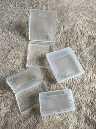 Estuches para juegos Game Boy y Game Boy Advance