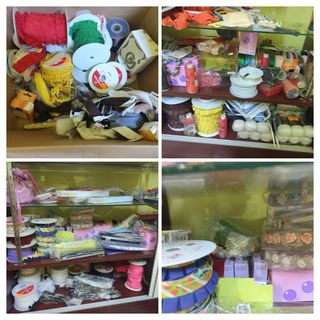 Cajas 20 metros velcro 20mm y artículos merceria