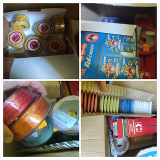 Cajas 20 metros velcro 20mm y artículos merceria