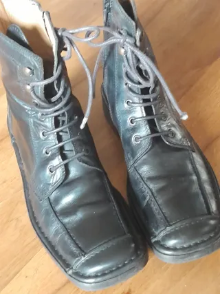 Stivaletti donna vintage neri