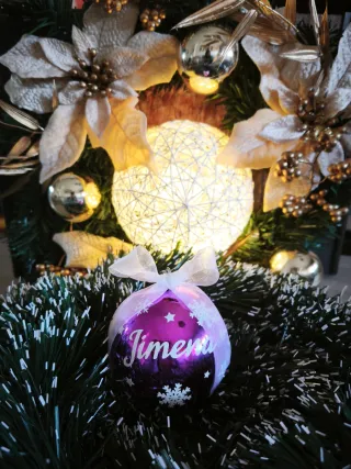 Bolas Navidad Personalizadas