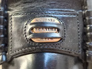 Mocasines PRIVATA Mujer Talla 38 Negros.