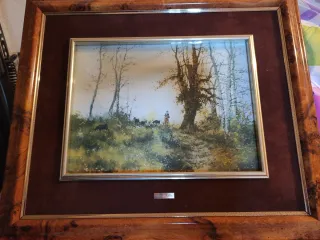 Cuadro Decorativo Paisaje Bosque