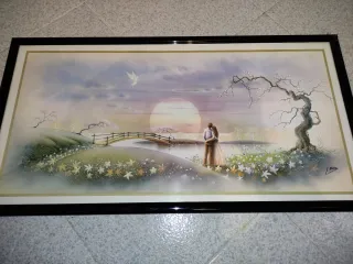 Cuadro Decorativo Paisaje Bosque