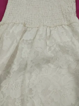 Vestido de Renda Menina 9/10 Anos