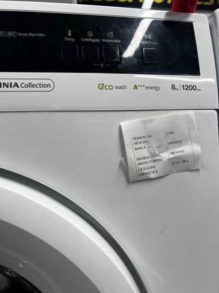 Lavadora Daewoo WINIA Collection 8kg 1200rpm