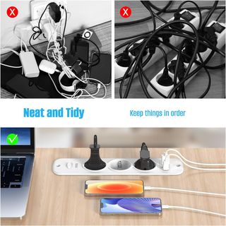 Enchufe 4000W con 3 USB