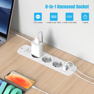 Enchufe 4000W con 3 USB