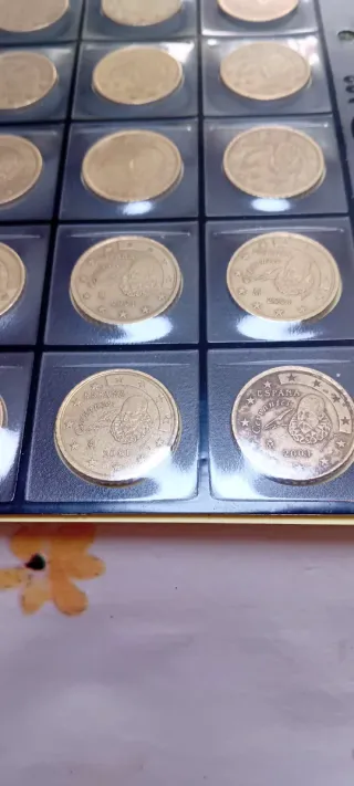 Moneda 50 céntimos Cervantes ,1999,2000,2001