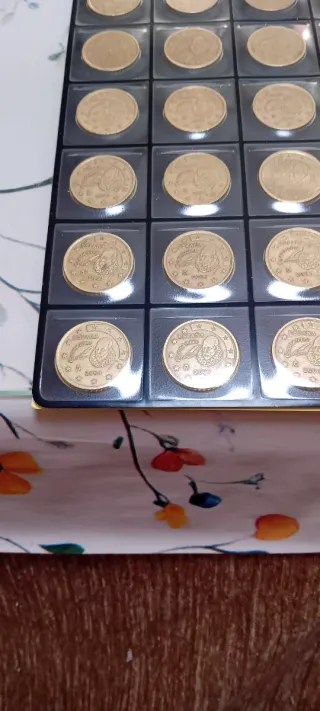 Moneda 50 céntimos Cervantes ,1999,2000,2001