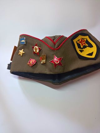 Boné Militar Soviético Pilotka