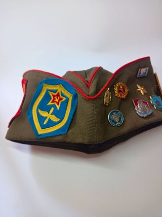 Boné Militar Soviético Pilotka
