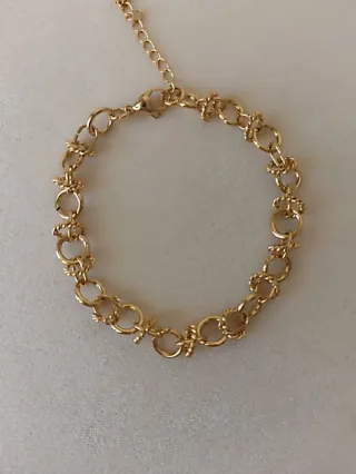 Pulsera Acero Inoxidable Dorado