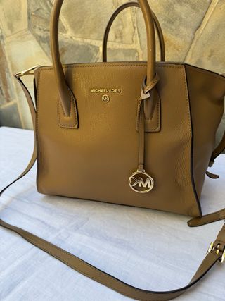 Bolso Michael Kors Marrón y Dorado