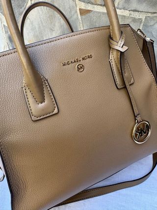 Bolso Michael Kors Marrón y Dorado