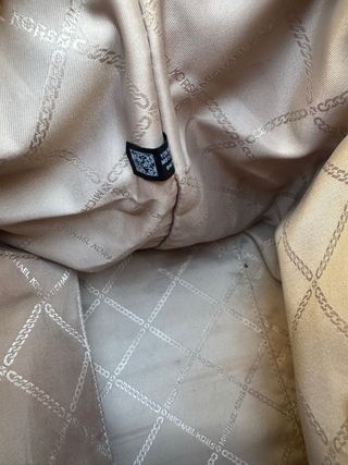 Bolso Michael Kors Marrón y Dorado