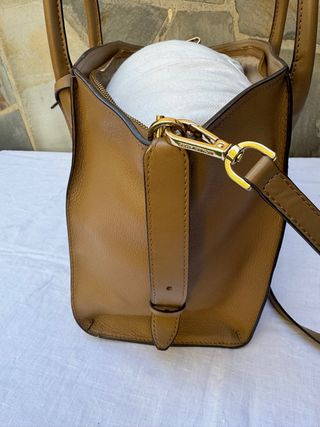 Bolso Michael Kors Marrón y Dorado