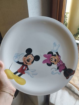 Piatto Disney Mickey & Minnie