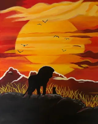 Cuadro Virgen María y Niño Jesús